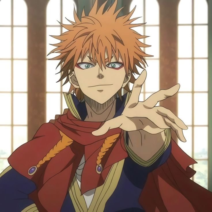 Leopold Vermillion of the Crimson Lion Kings using Fire Magic