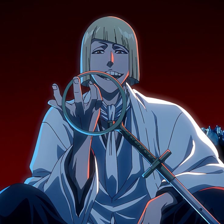 Shinji Hirako Visored Leader and 5th Division Captain wielding Sakanade