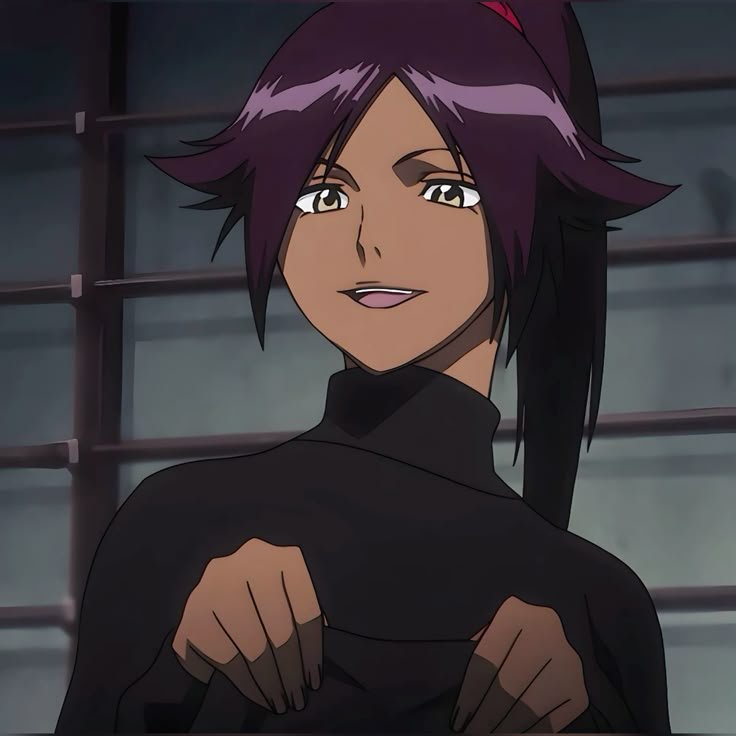 Yoruichi Shihoin former 2nd Division Captain and Flash Step master