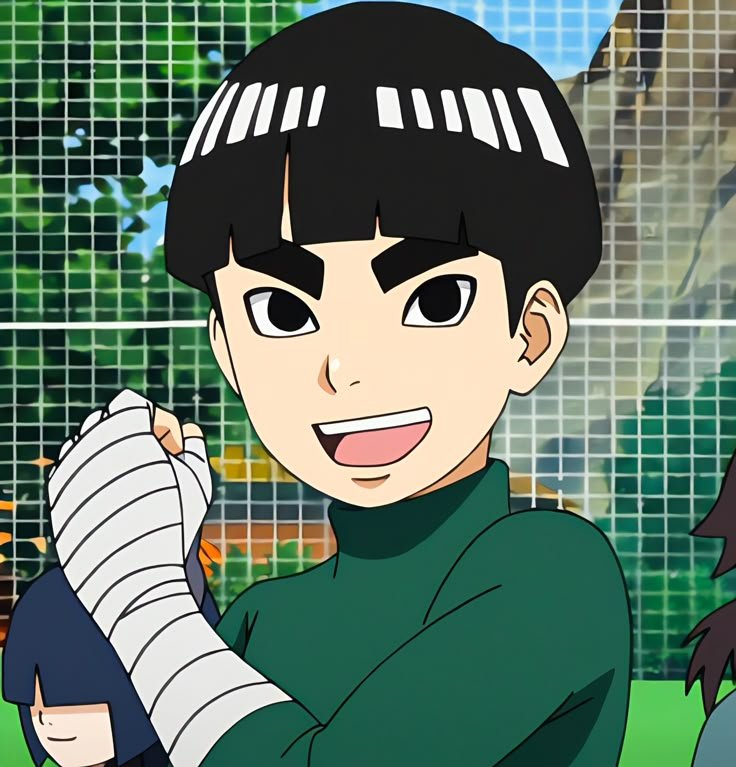 Metal Lee - Genin and Taijutsu specialist son of Rock Lee