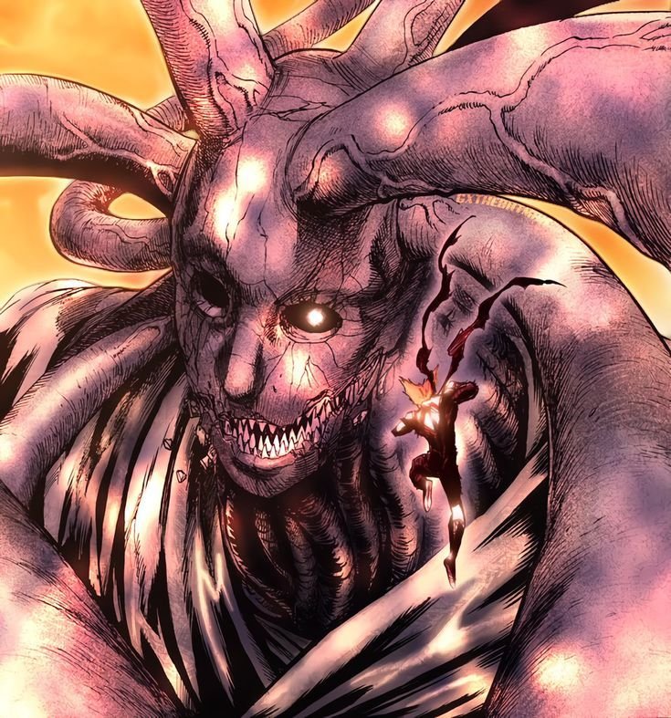 Lord Orochi the Monster King and leader of the Monster Association in One Punch Man