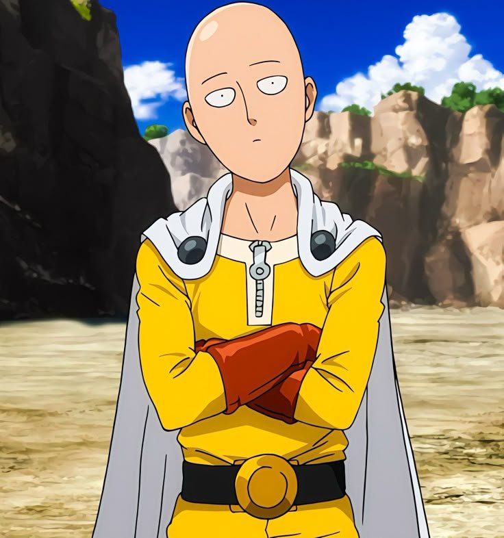 Saitama the Caped Baldy, the strongest hero who can defeat any opponent with one punch