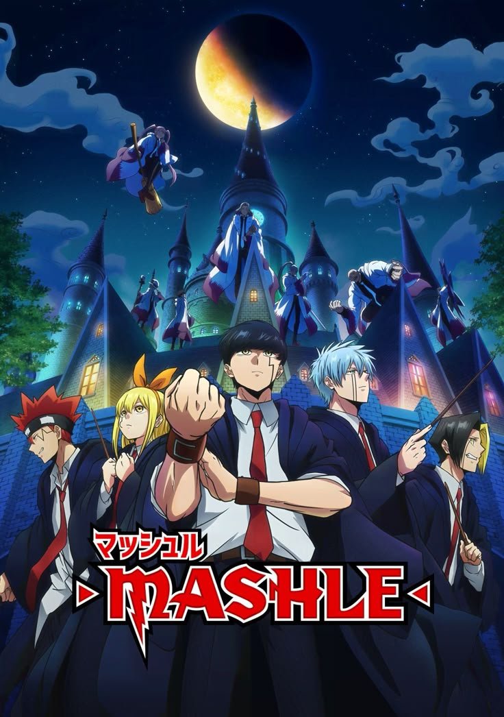 Mashle: Magic and Muscles anime series - Magic academy action comedy